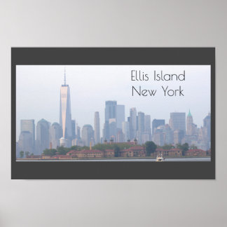 Ellis Island New York Poster