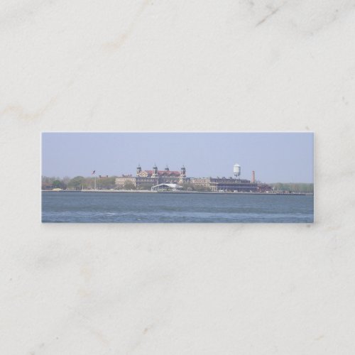 Ellis Island-NYC Bookmark Business Card Template