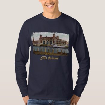 Ellis Island Painted Men's Shirt by vintageamerican at Zazzle