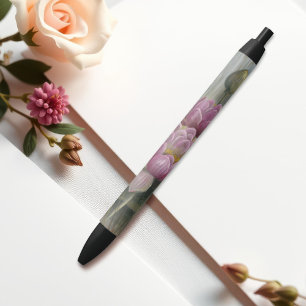 Ellis Rowan Pink Water Lily Vintage Flowers Pen