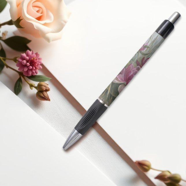 Ellis Rowan Pink Water Lily Vintage Flowers Pen (Creator Uploaded)