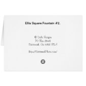 Ellis Square #2 Cards (Back Horizontal)