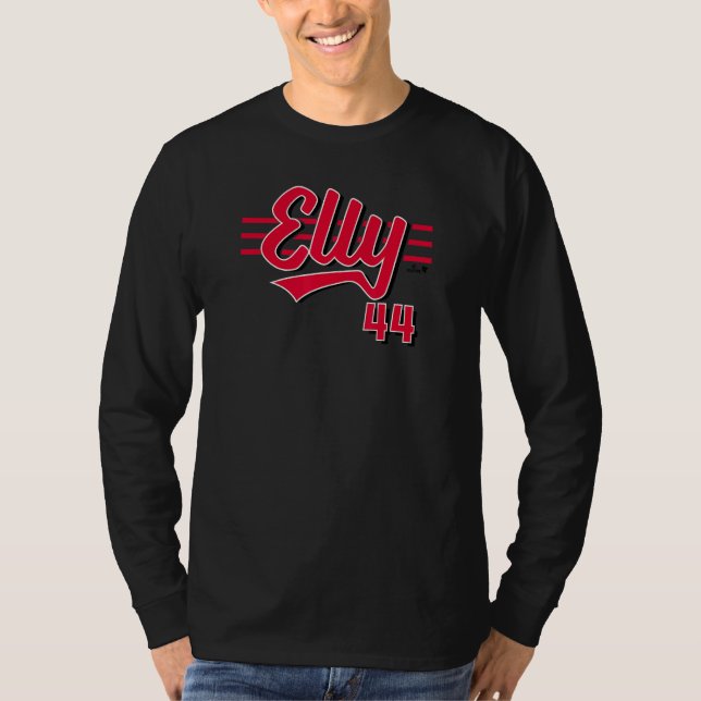 Elly De La Cruz - Cincinnati Script - Cincinnati B T-Shirt (Front)