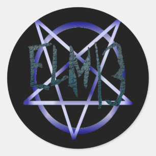 Elm13 Satanic and Proud sticker