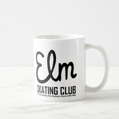 Elm Skating Club Elmhurst Illinois Coffee Mug