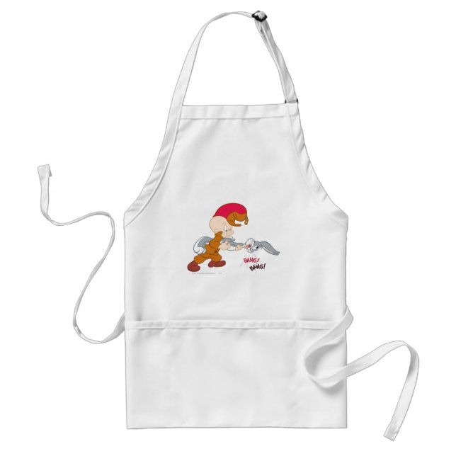 ELMER FUDD™ and BUGS BUNNY™ Adult Apron (Front)