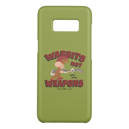 ELMER FUDD  BUGS BUNNY Wabbits Not Weapons Case_Mate Samsung Galaxy S8 Case
