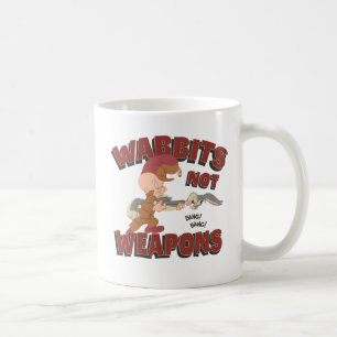 ELMER FUDD™ & BUGS BUNNY™ "Wabbits Not Weapons" Coffee Mug