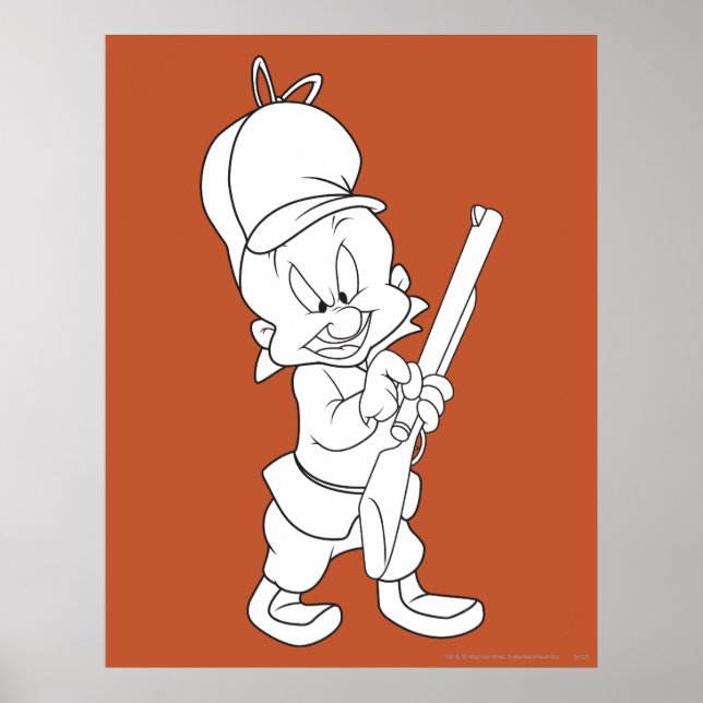 ELMER FUDD™ Hunting Poster (Front)
