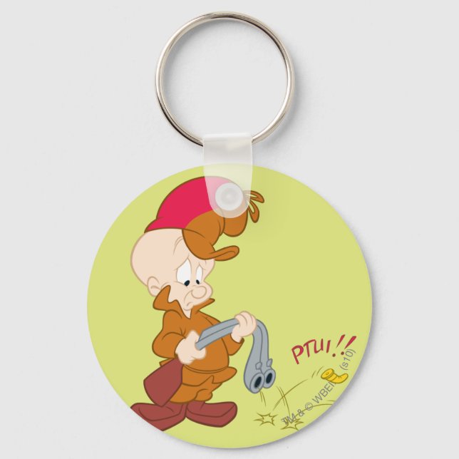 ELMER FUDD™'s Gun Failure Keychain (Front)
