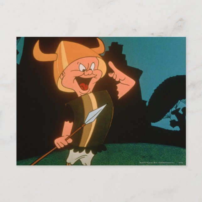 ELMER FUDD™ Viking Postcard (Front)