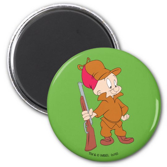 picture of elmer fudd with a gun