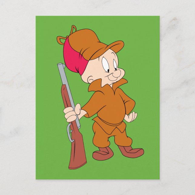 ELMER FUDD™ | With Gun Postcard (Front)