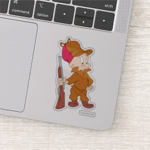 ELMER FUDD™   With Gun Sticker
