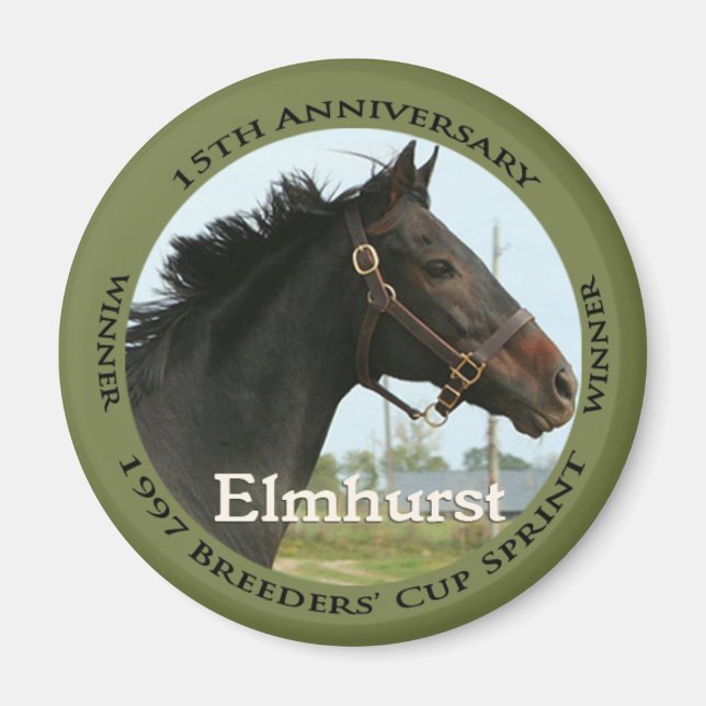 Elmhurst - '97 Breeders' Cup Sprint Winner Magnet (Front)
