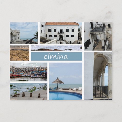 elmina postcard