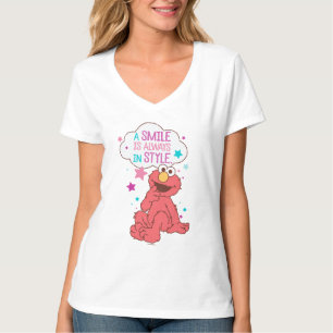 Elmo   A Smile is Always in Style T-Shirt