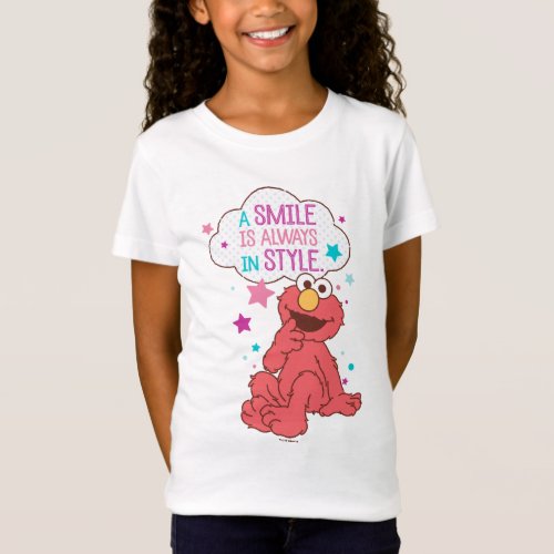 Elmo  A Smile is Always in Style T_Shirt