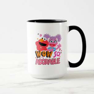 Elmo & Abby Wow So Adorable Mug