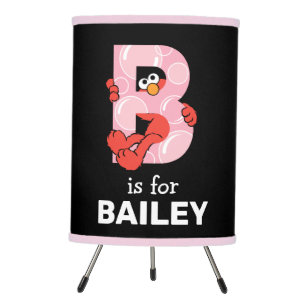 Elmo Alphabet   B Bubbles Tripod Lamp