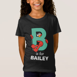Elmo Alphabet B Teal T-Shirt