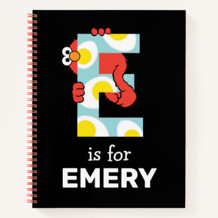 Elmo Alphabet E Eggs Notebook