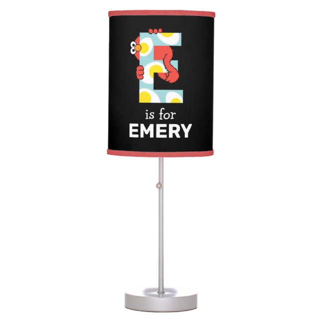 Elmo Alphabet | E Eggs Table Lamp (Front)