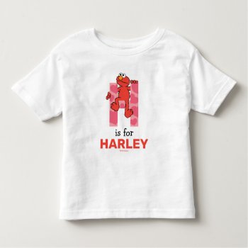 Elmo Alphabet | H Hearts Toddler T-shirt by SesameStreet at Zazzle