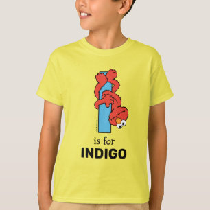 Elmo Alphabet I Blue T-Shirt