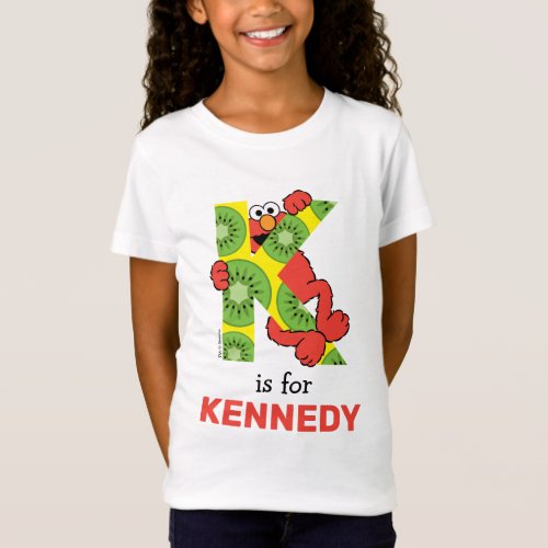 Elmo Alphabet  K Kiwi T_Shirt