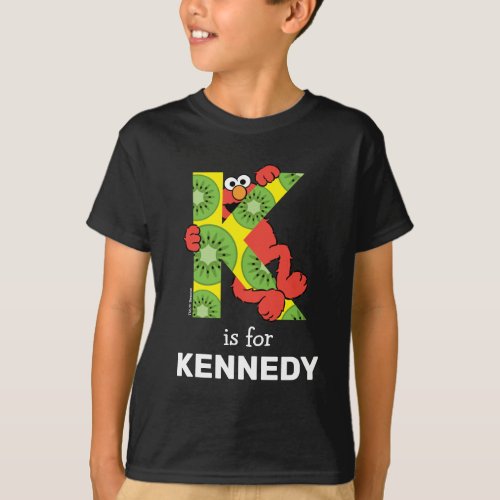 Elmo Alphabet  K Kiwi T_Shirt