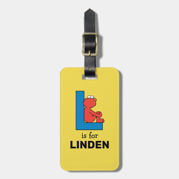 alphabet luggage tags