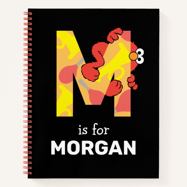 Elmo Alphabet | M Music Notebook (Front)