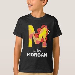 Elmo Alphabet   M Music T-Shirt