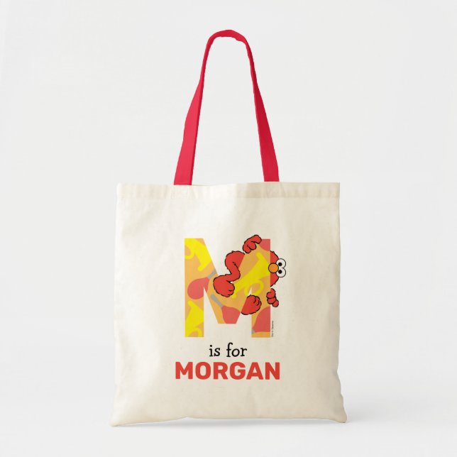 Elmo Alphabet | M Music Tote Bag (Front)