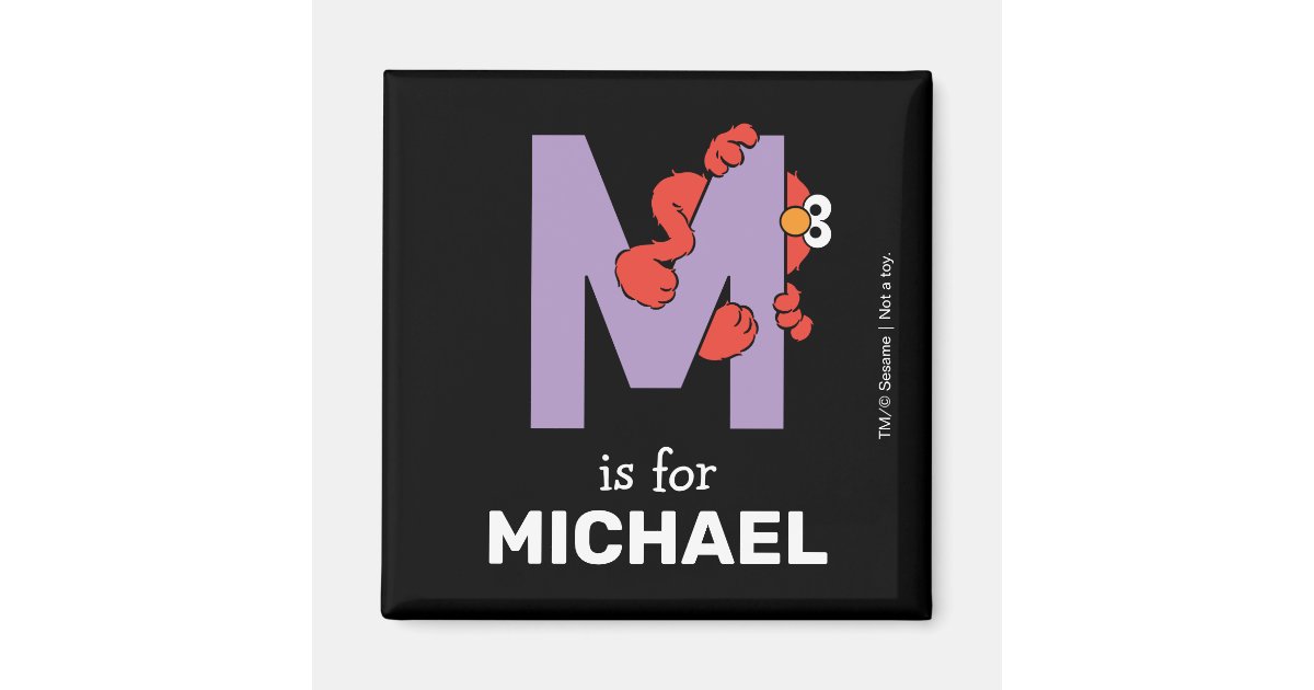 THE LETTER M ELMO visual data 8