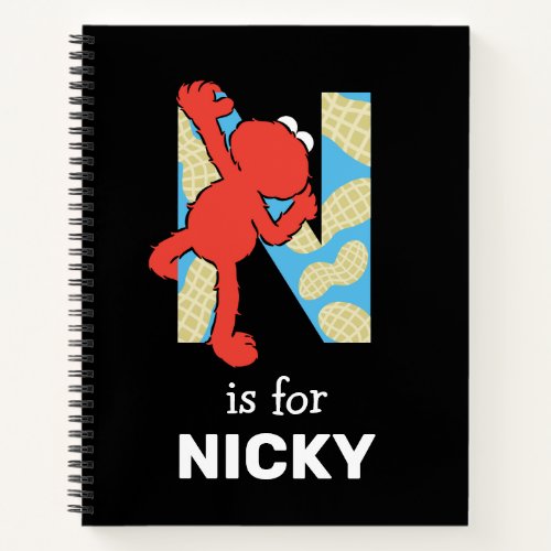 Elmo Alphabet  N Nuts Notebook