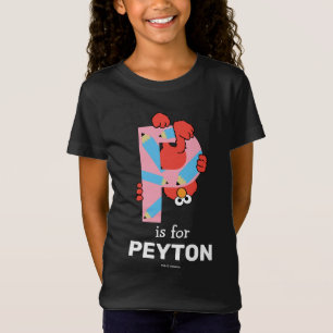 Elmo Alphabet P Pencil T-Shirt