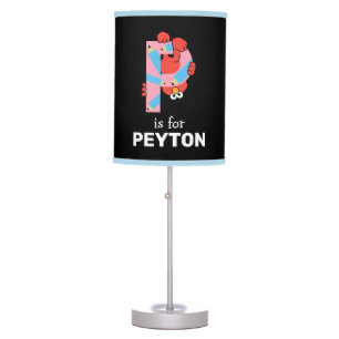 Elmo Alphabet   P Pencil Table Lamp