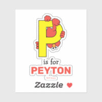 Elmo Alphabet | P Yellow