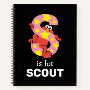 Elmo Alphabet S Star Notebook