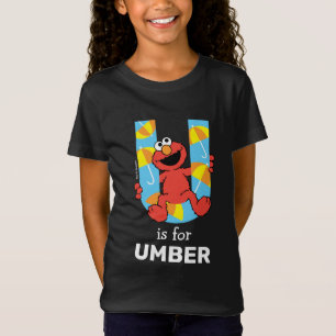 Elmo Alphabet U Umbrella T-Shirt