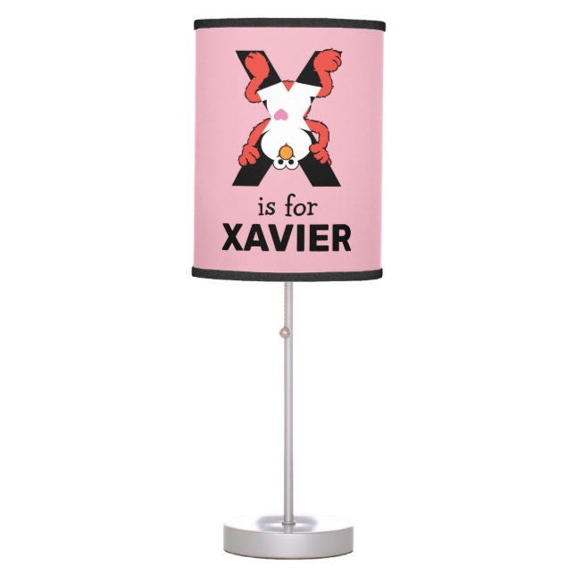 Elmo Alphabet | X Xray Table Lamp (Front)