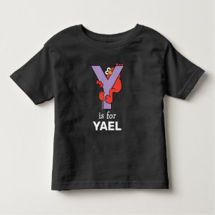 Elmo Alphabet Y Purple Toddler T-shirt