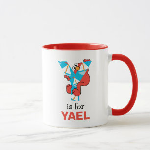 Elmo Alphabet Y Yacht Mug