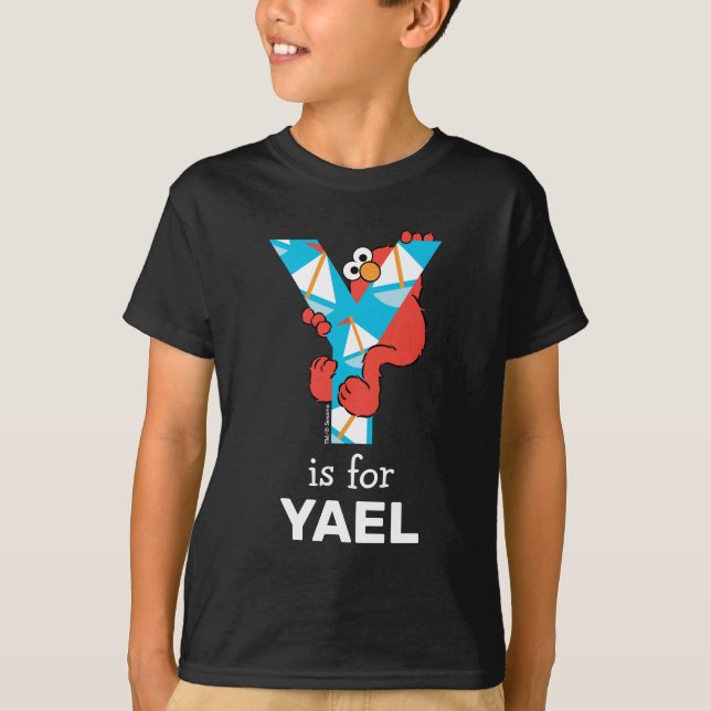 Elmo Alphabet | Y Yacht T-Shirt (Front)