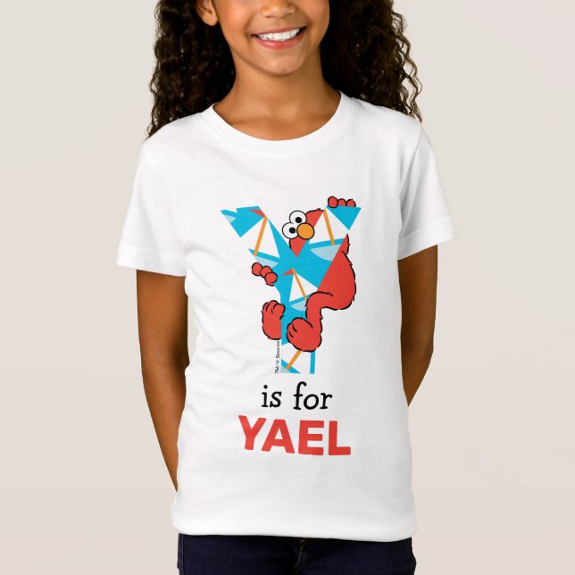 Elmo Alphabet | Y Yacht T-Shirt (Front)