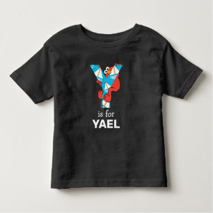 Elmo Alphabet   Y Yacht Toddler T-shirt