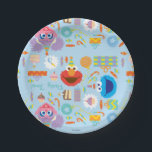 Elmo and Abby Birthday Paper Plates<br><div class="desc">Add a touch of Sesame Street magic to your celebration with these vibrant paper plates featuring Elmo and Abby Cadabby. Surrounded by colorful accents and playful details, these plates are perfect for serving cake, snacks, and treats at a Sesame Street-themed birthday party. They combine fun and functionality, making cleanup quick...</div>