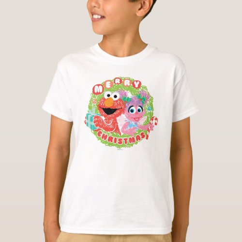 Elmo and Abby Scribble T_Shirt